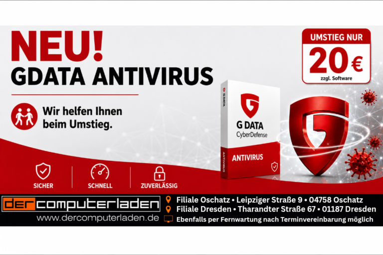 Neuer Virenschutz: Jetzt auf G DATA umsteigen